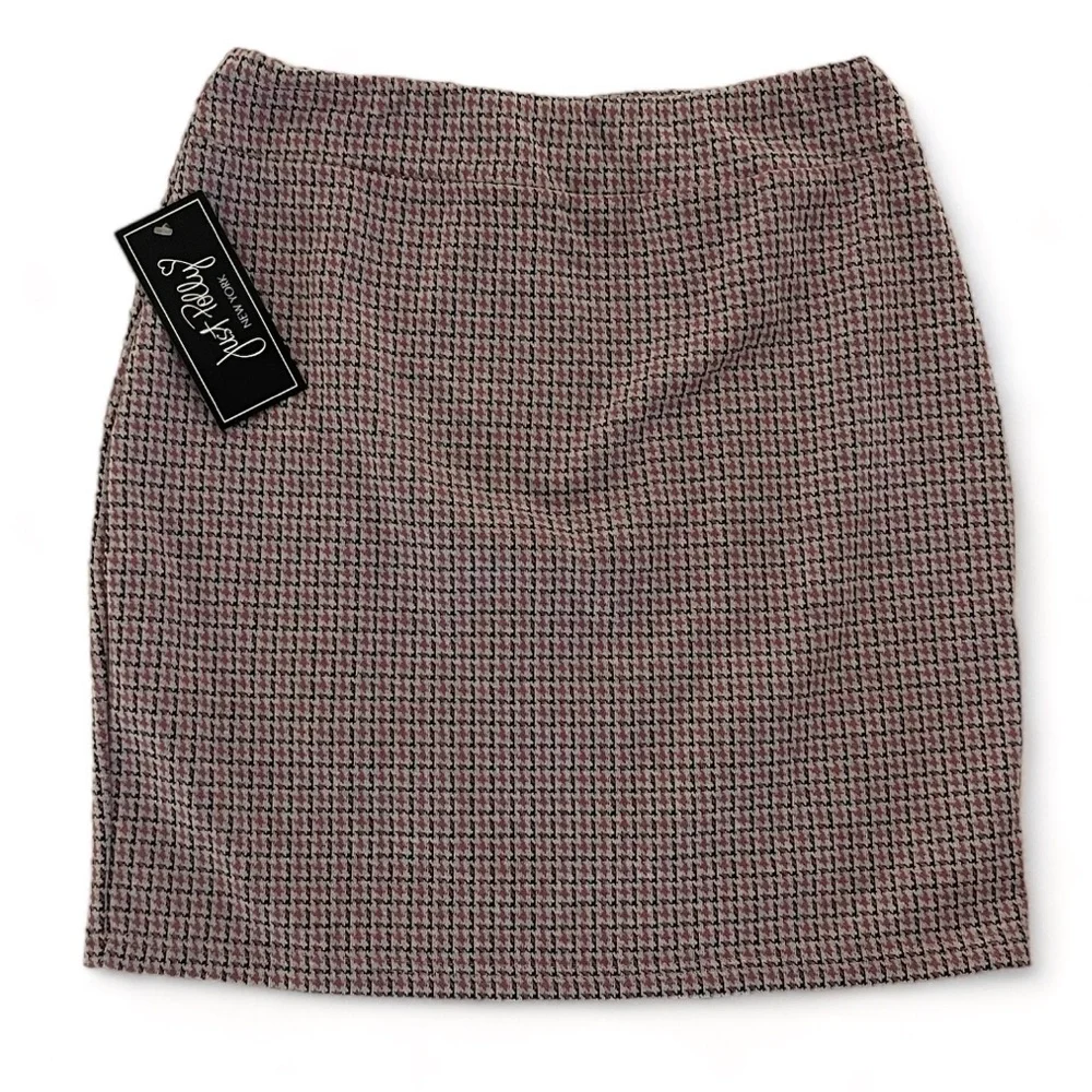 Just Polly Gray Miniskirt Size M JX10502 - Picture 1 of 5